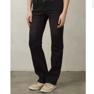 Prana Women’s Geneva Black Denim Bootcut Jeans